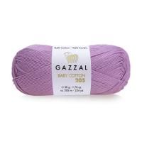 Пряжа Gazzal Baby Cotton 205 (510); Состав: 50% Хлопок, 50% Акрил; 50 гр/205 м